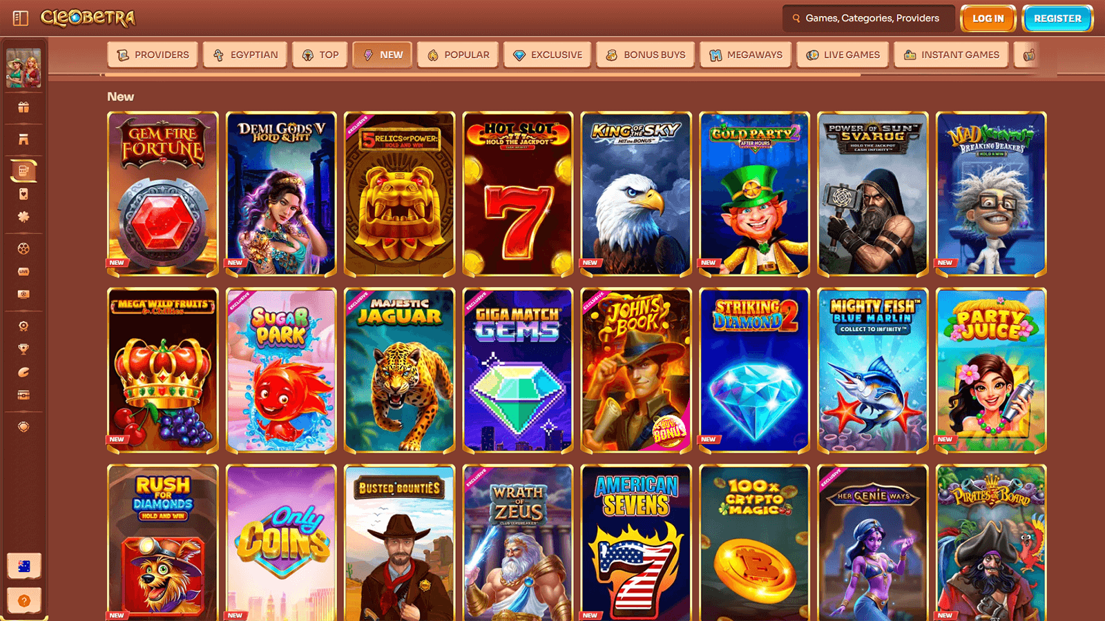 CleoBetra Casino Games