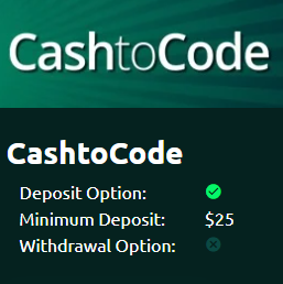 PlayCroco Casino Deposit and Withdrawal   Cash to Code