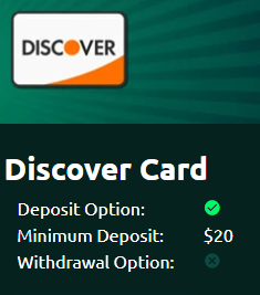 PlayCroco Casino Deposit and Withdrawal   Discover Card