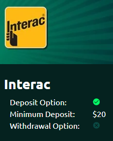 PlayCroco Casino Deposit and Withdrawal   Interac