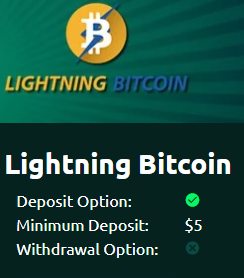 PlayCroco Casino Deposit and Withdrawal   Lighting Bitcoin