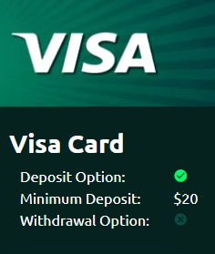 PlayCroco Casino Deposit and Withdrawal   Visa