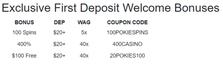 Uptown Pokies   Exclusive Welcome Bonus